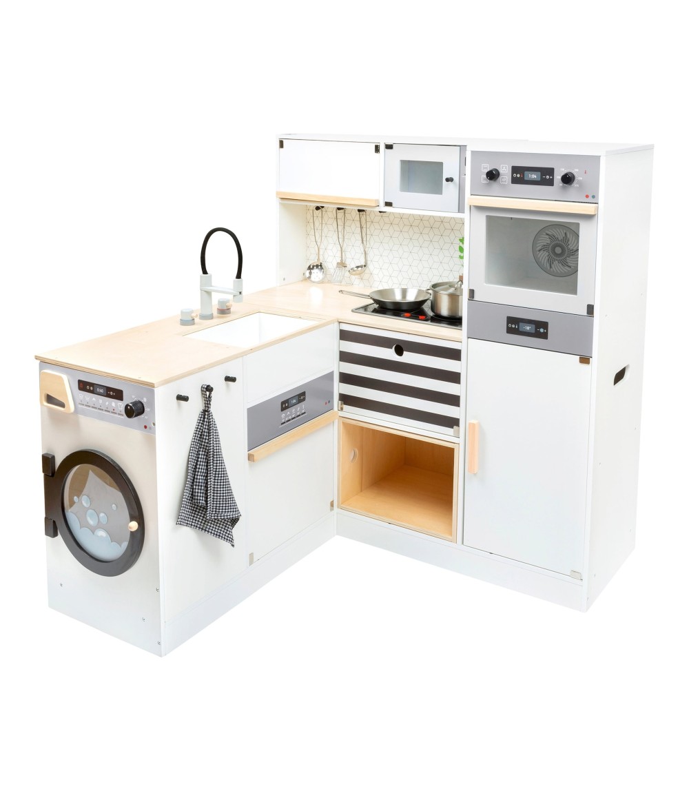 Kinderküche mit Waschmaschine modular XL