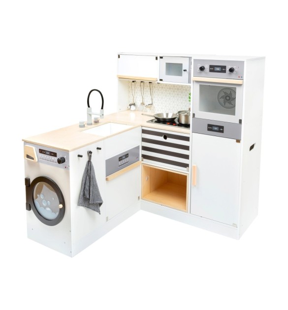 Kinderküche mit Waschmaschine modular XL
