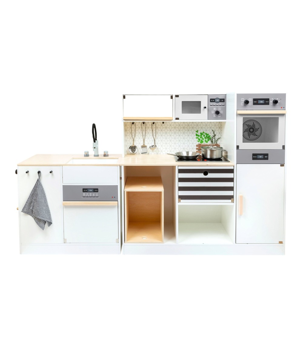 Kinderküche mit Waschmaschine modular XL