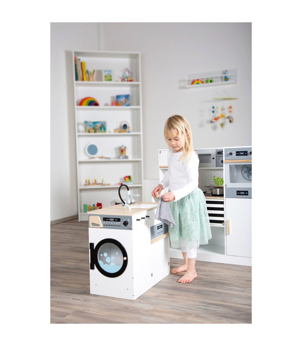 Kinderküche mit Waschmaschine modular XL