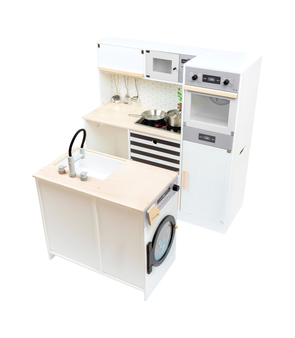 Kinderküche mit Waschmaschine modular XL