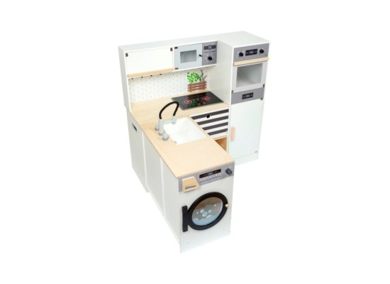 Kinderküche mit Waschmaschine modular XL