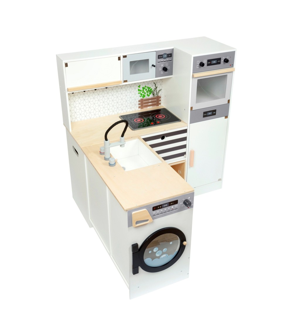 Kinderküche mit Waschmaschine modular XL