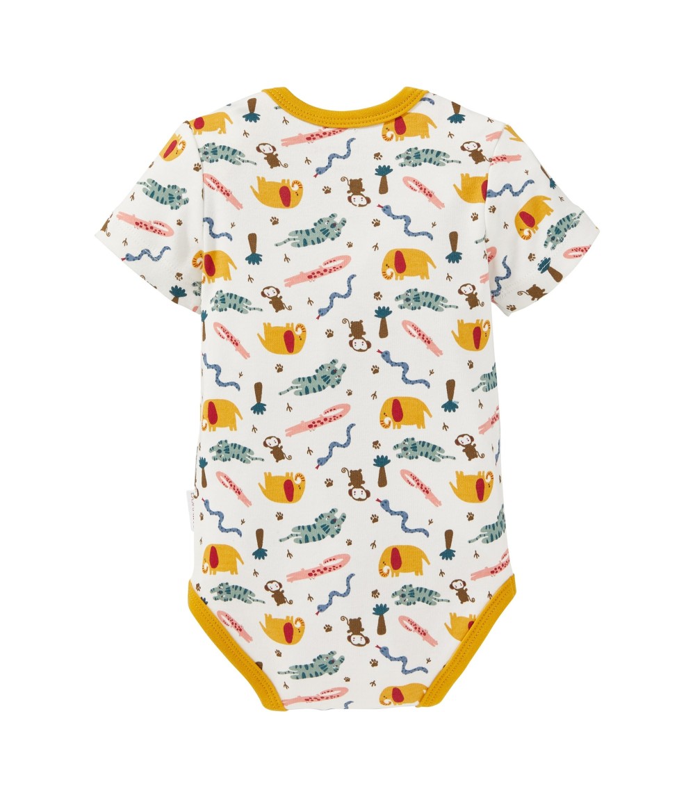 2er-Pack Bodys kurzarm Zoo