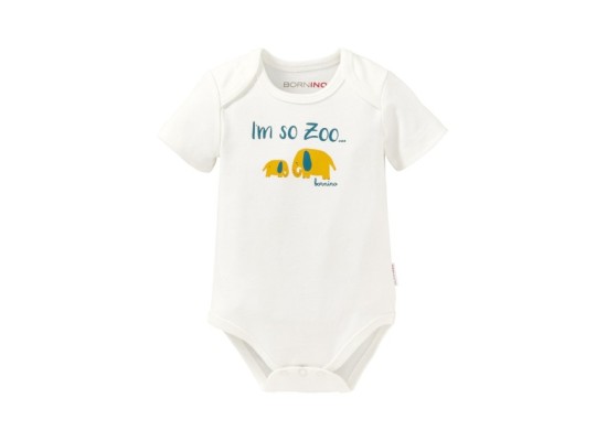 2er-Pack Bodys kurzarm Zoo