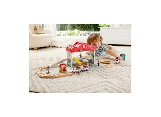 Tragbares Bahnhof-Set