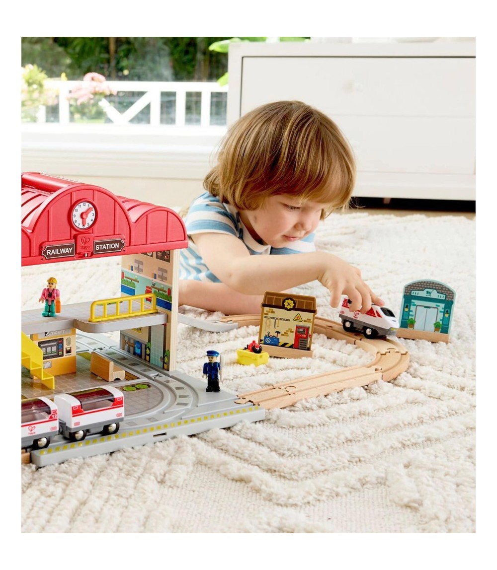 Tragbares Bahnhof-Set