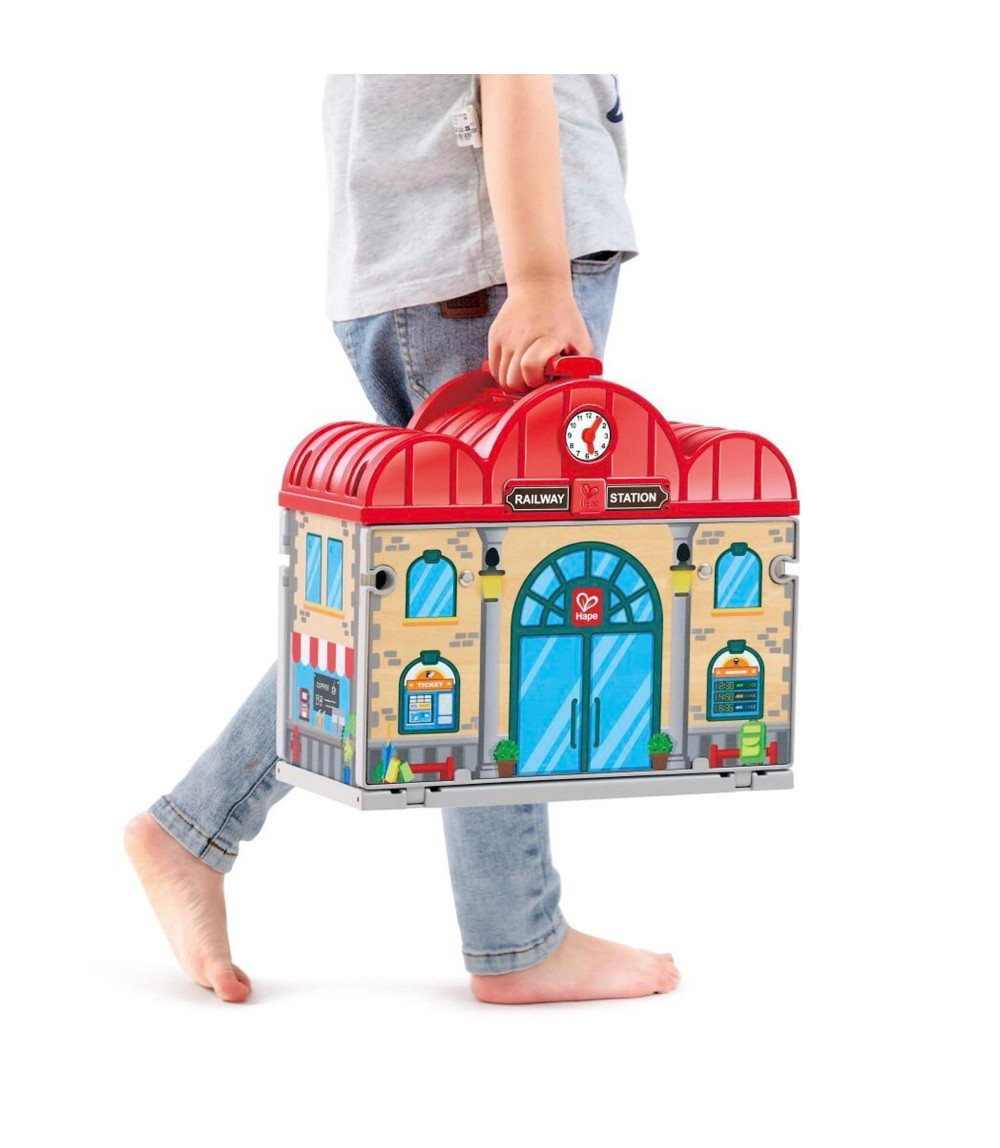 Tragbares Bahnhof-Set