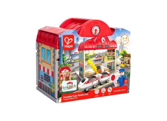 Tragbares Bahnhof-Set