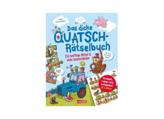 Das dicke Quatsch-Rätselbuch