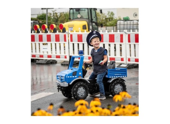 Tretfahrzeug rollyUnimog Polizei