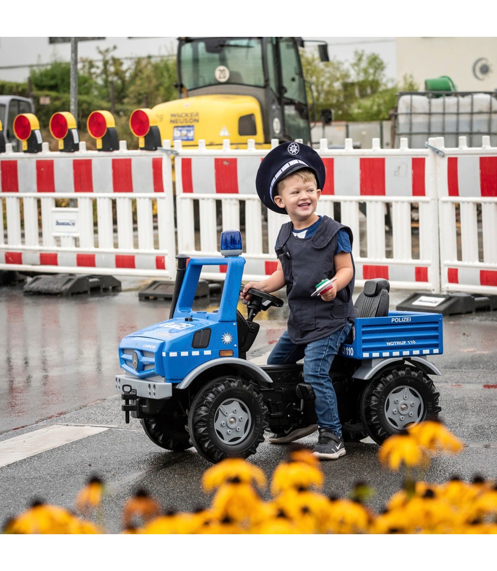 Tretfahrzeug rollyUnimog Polizei