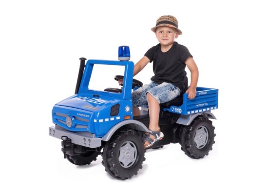 Tretfahrzeug rollyUnimog Polizei