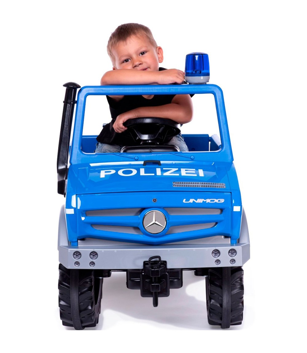 Tretfahrzeug rollyUnimog Polizei