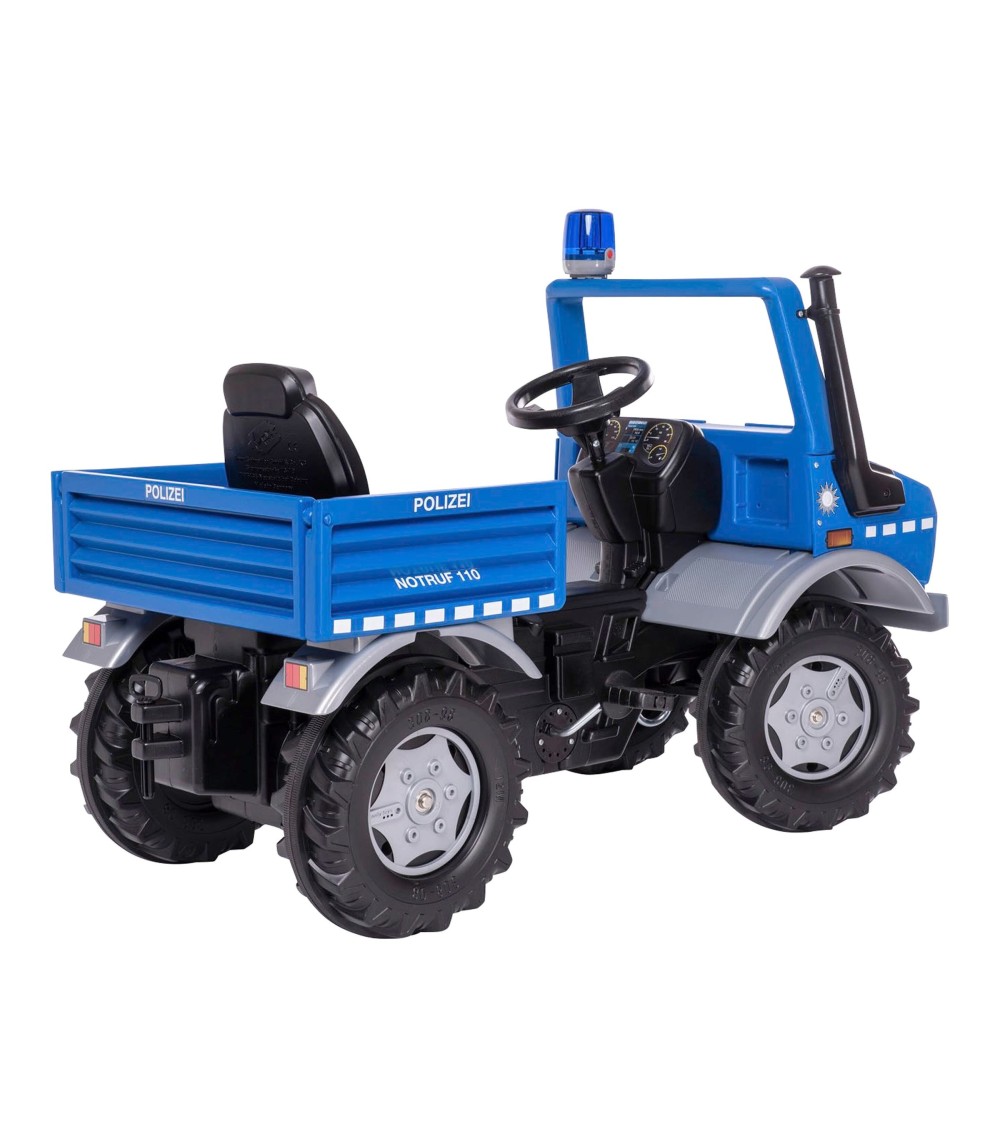 Tretfahrzeug rollyUnimog Polizei