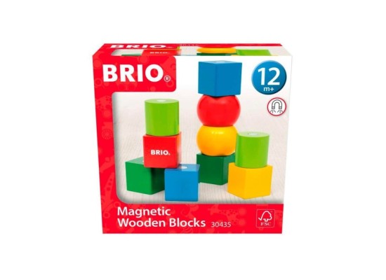 Magnetische Holzbausteine