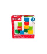 Magnetische Holzbausteine