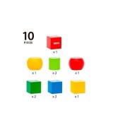 Magnetische Holzbausteine