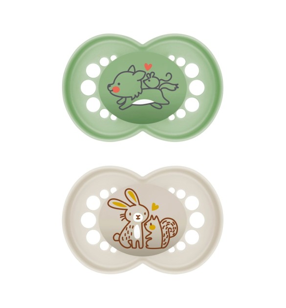 2er-Pack Schnuller Original Silikon
