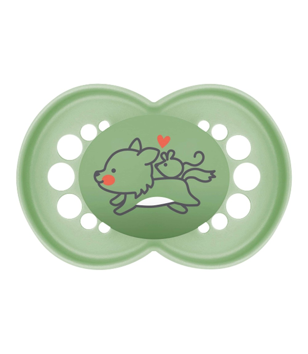 2er-Pack Schnuller Original Silikon, 6-16M