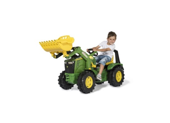 Trettraktor rollyX-Trac Premium John Deere 8R mit Frontlader
