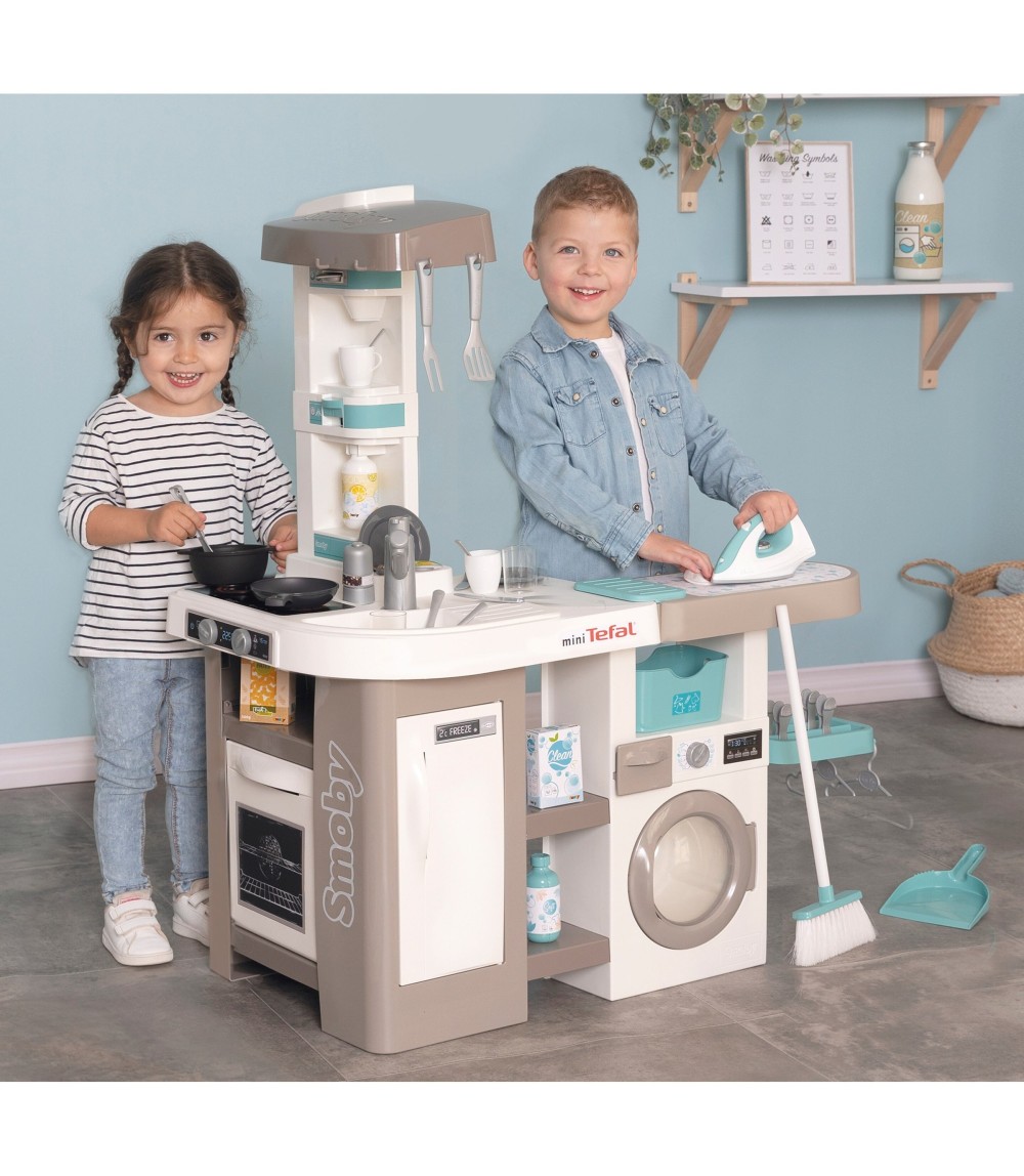 Kinderküche Tefal Studio mit Waschmaschine