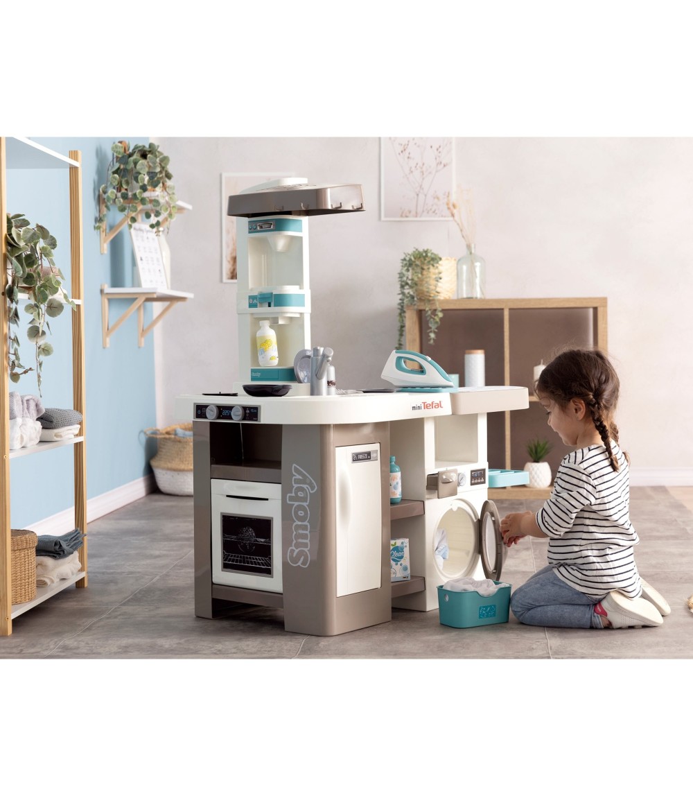 Kinderküche Tefal Studio mit Waschmaschine