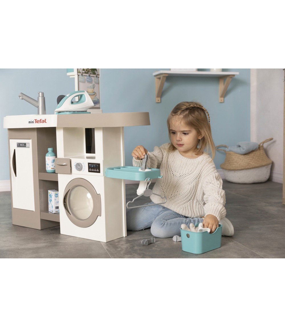 Kinderküche Tefal Studio mit Waschmaschine