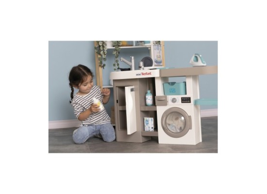 Kinderküche Tefal Studio mit Waschmaschine