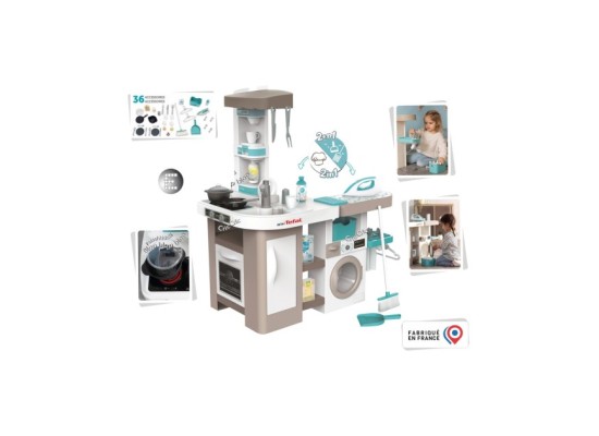 Kinderküche Tefal Studio mit Waschmaschine