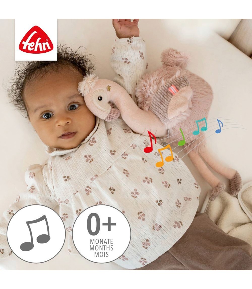 Einschlafhilfe Flamingo 31cm