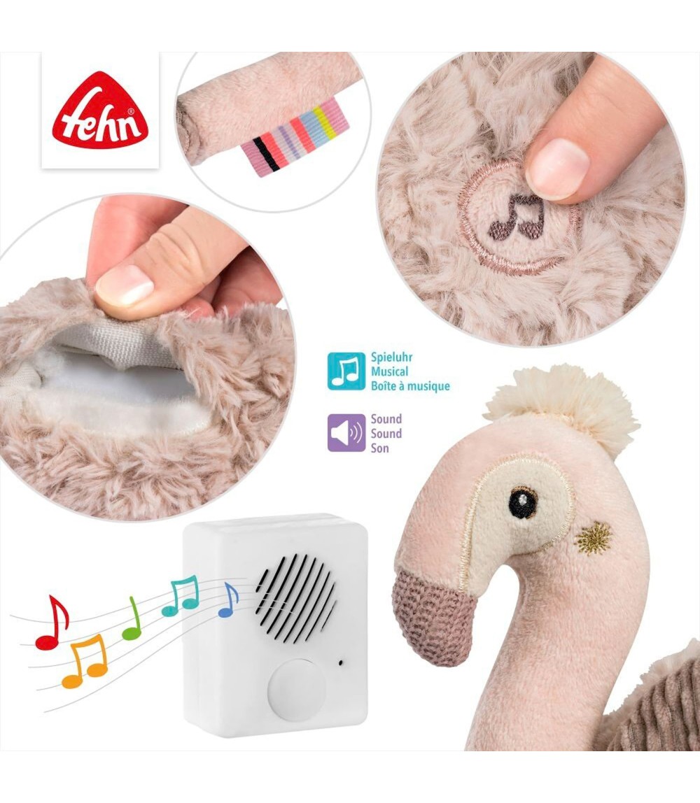 Einschlafhilfe Flamingo 31cm