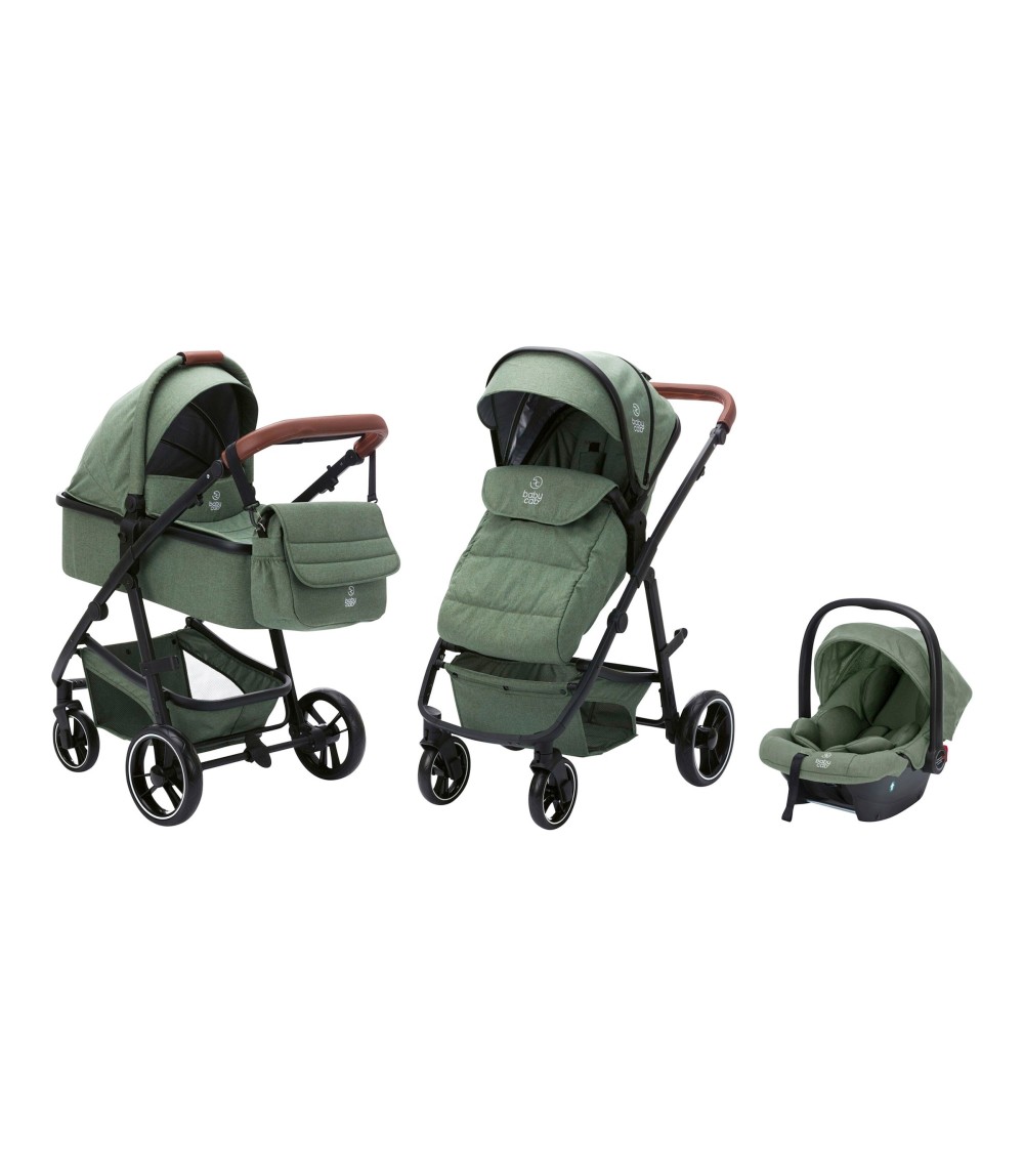 Kombikinderwagen Stockholm Trio-Set (2024) inkl. i-Size Babyschale und Wickeltasche