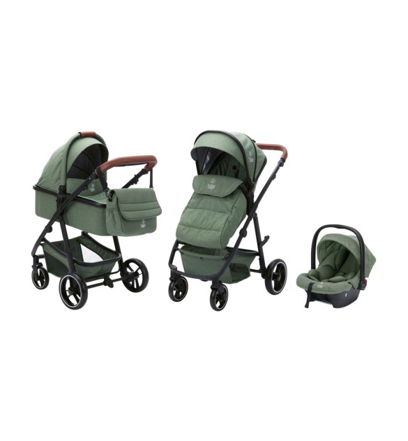 Kombikinderwagen Stockholm Trio-Set (2024) inkl. i-Size Babyschale und Wickeltasche