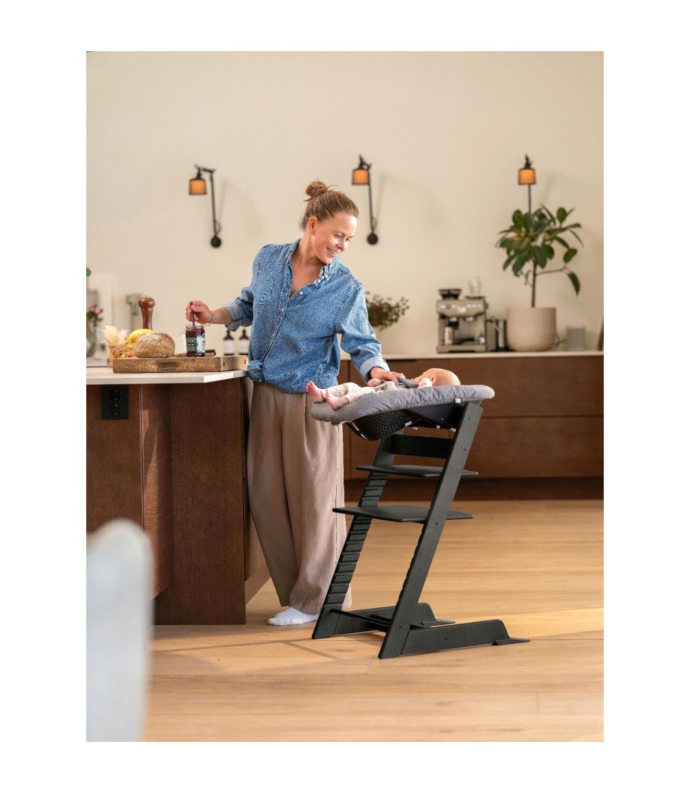 Treppenhochstuhl Eiche