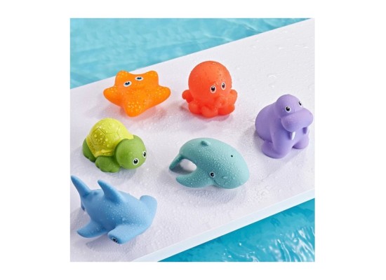 Badespielzeug Badewannenfreunde mit Fischernetz