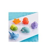 Badespielzeug Badewannenfreunde mit Fischernetz