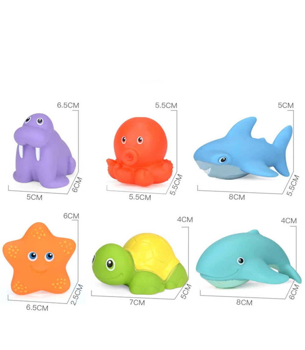 Badespielzeug Badewannenfreunde mit Fischernetz