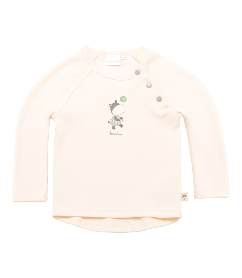 Raglanshirt langarm Hippo