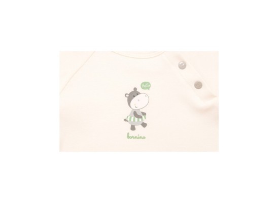 Raglanshirt langarm Hippo