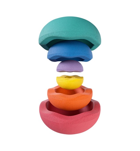 Stapelstein Inside rainbow