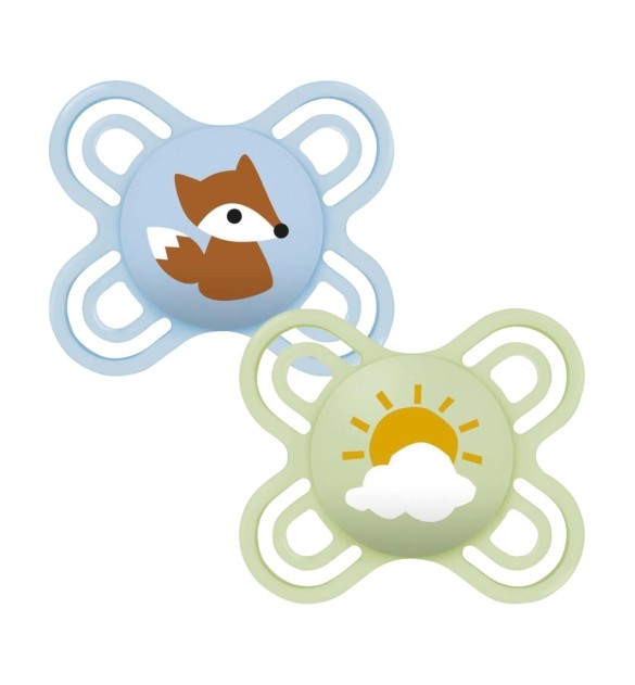 2er-Pack Schnuller Perfect Start Silikon