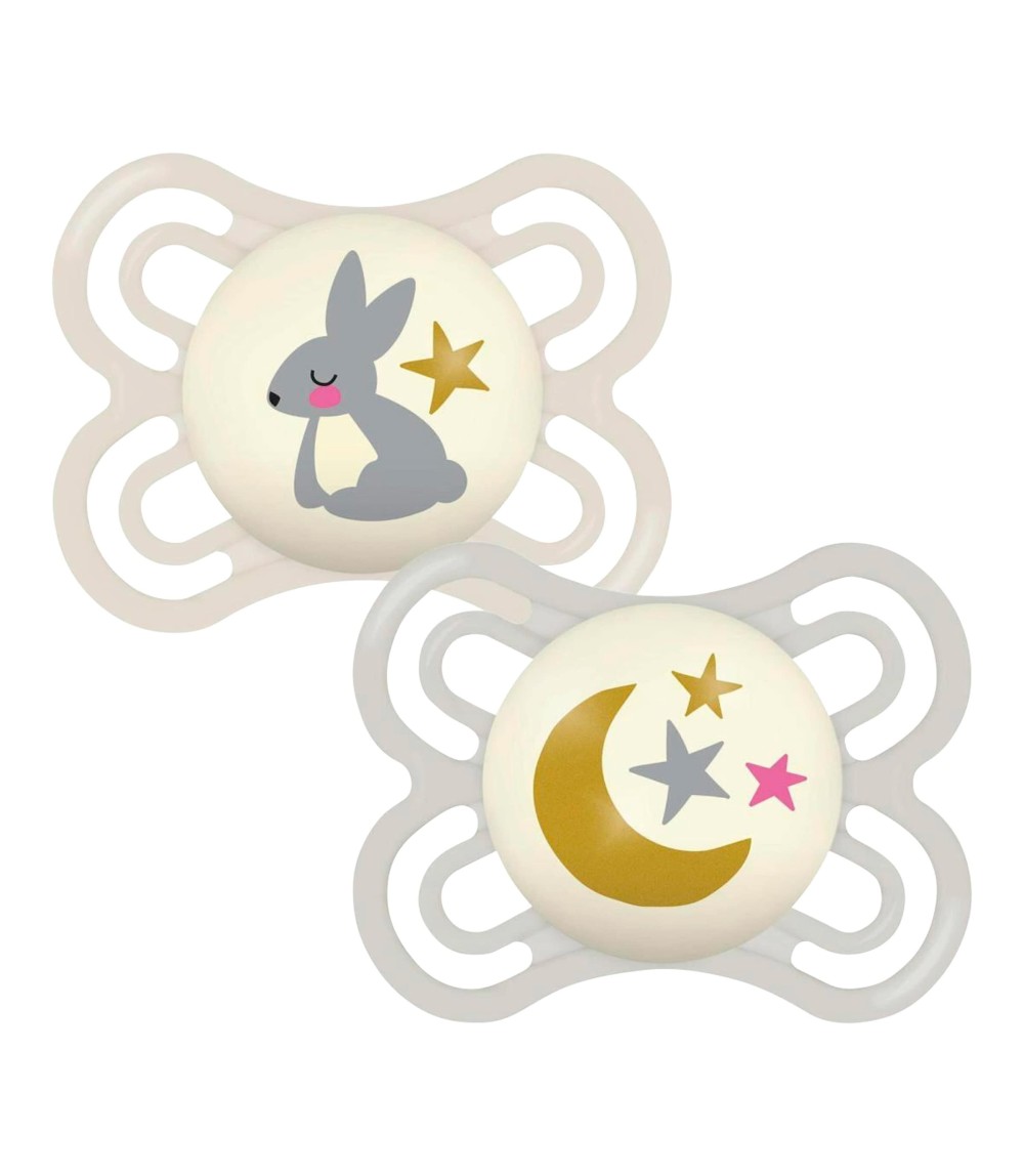 2er-Pack Schnuller Perfect Night Silikon