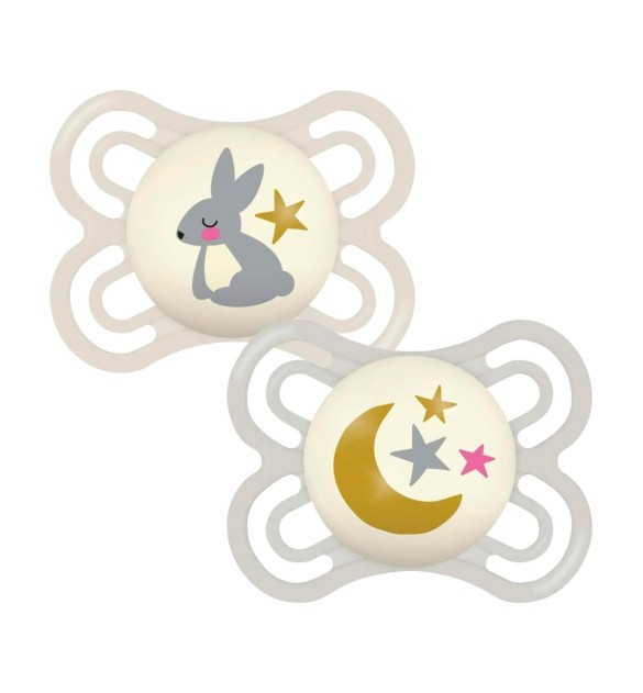 2er-Pack Schnuller Perfect Night Silikon
