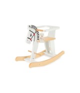 Schaukeltier aus Holz Zebra