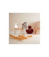 Schaukeltier aus Holz Zebra