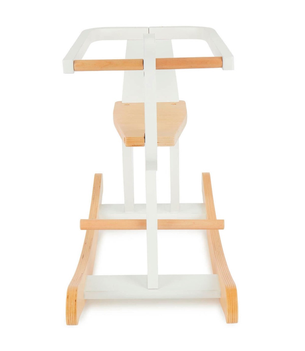 Schaukeltier aus Holz Zebra