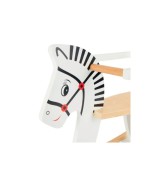 Schaukeltier aus Holz Zebra
