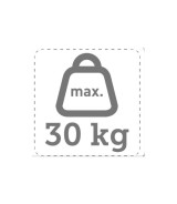 Schaukeltier aus Holz Zebra