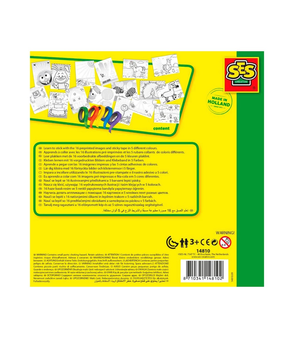 Bastelset Ich lerne kleben